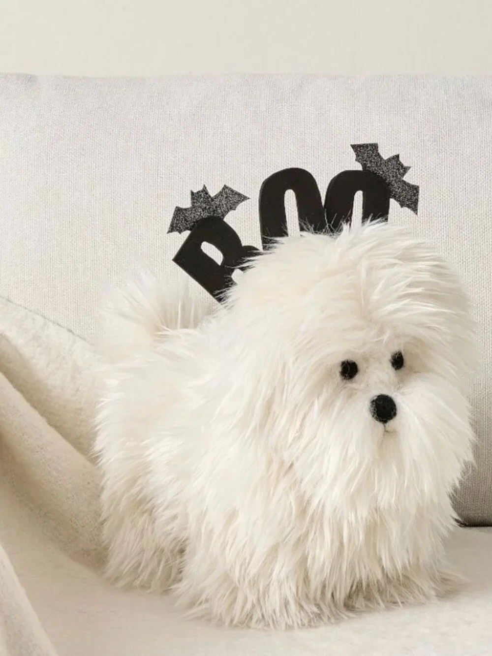 Pottery Barn Winnie the Luxe Halloween Dog Pillow - NWT!